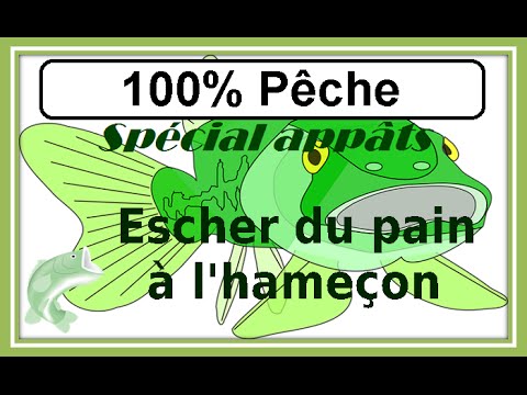 Technique de pêche au pain (eschage de l&#039;hameçon)