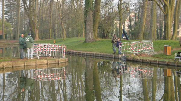 Réparation du petit pont