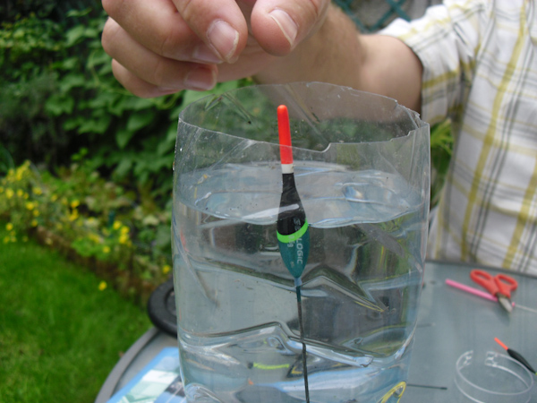 Equilibrage du flotteu