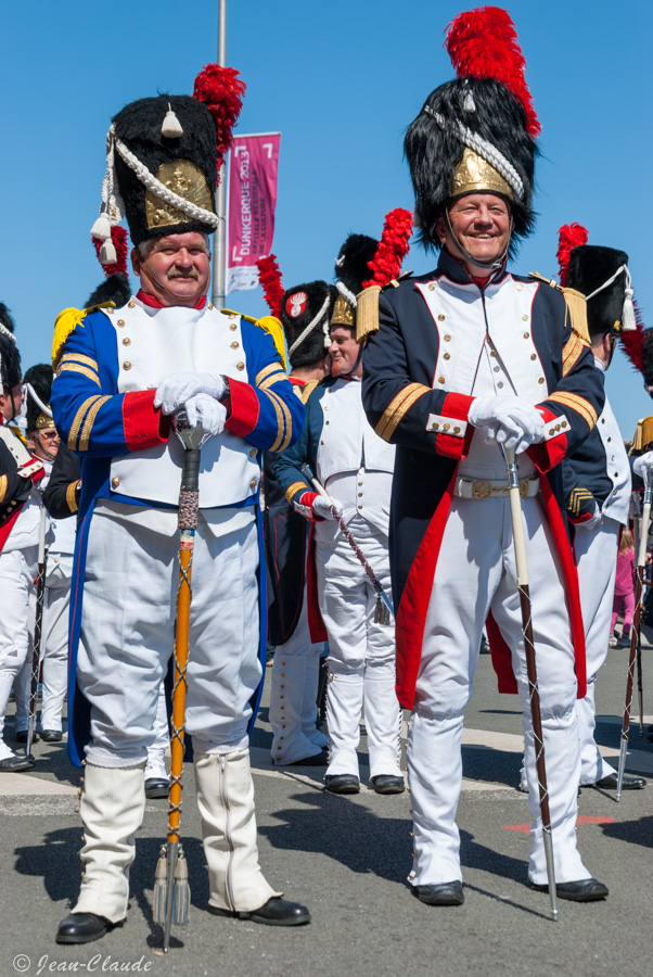 La confrérie des Tambours Majors du Carnaval de Dunkerque