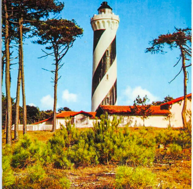 Contis-Plage (Landes) 6 - Le Phare (cachet de la poste 1973)- IRIS Editions Modernes Théojac, Limoges