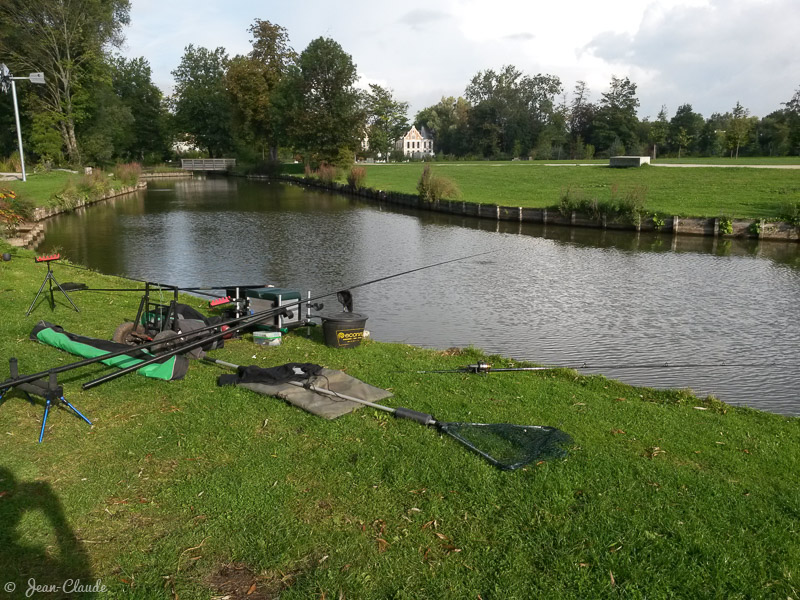 Pêche en étang, le matériel