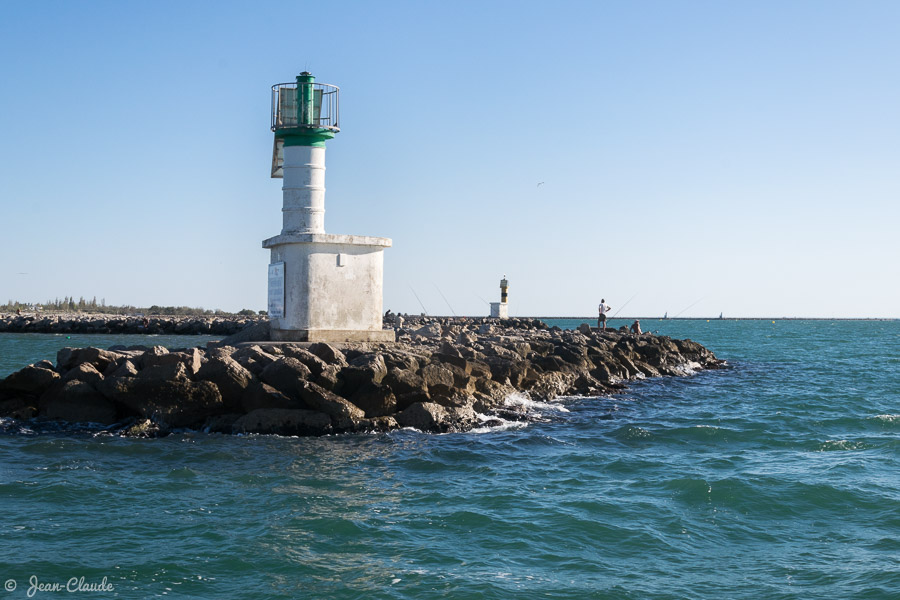 Feu de la jetée Ouest de Port Camargue