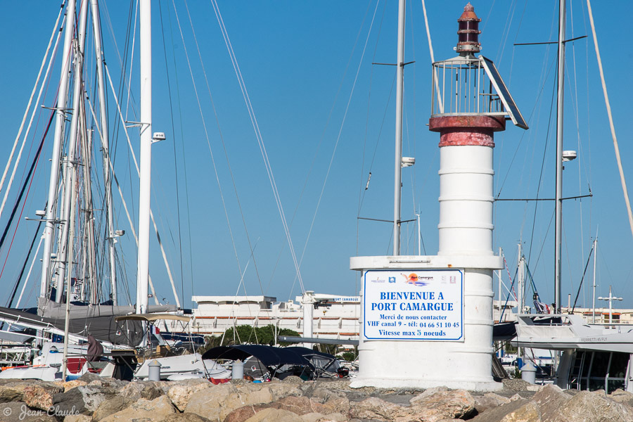 Feu de la jetée Est de Port Camargue