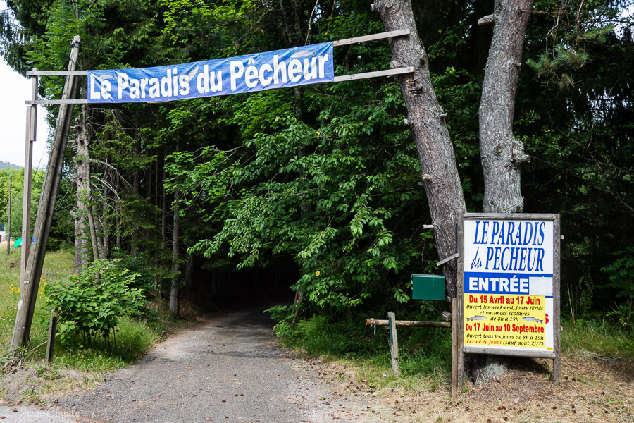 Le paradis du pêcheur. - Gérardmer, 2017