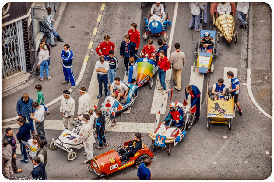 Course de caisses à savon - La Madeleine, 1987