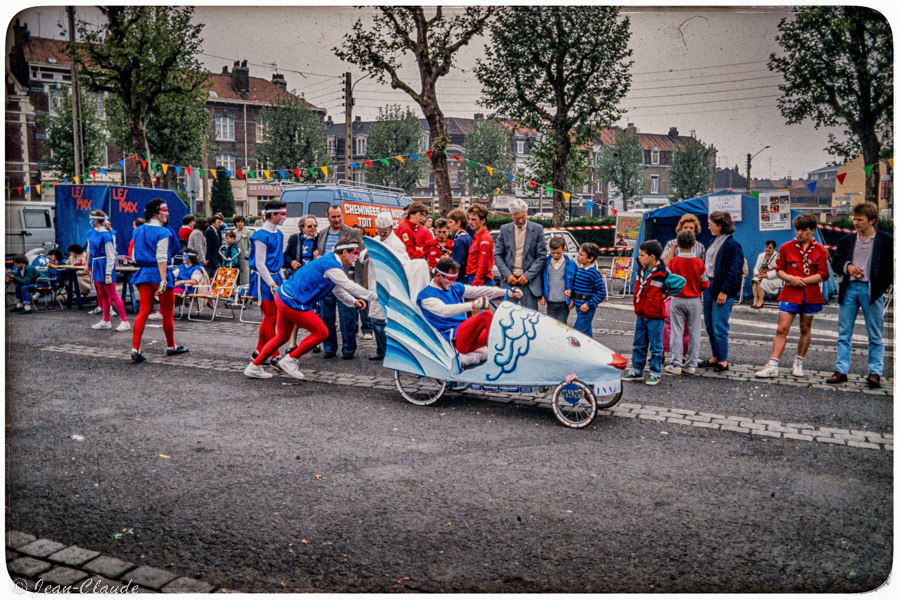 Course de caisses à savon - La Madeleine, 1987