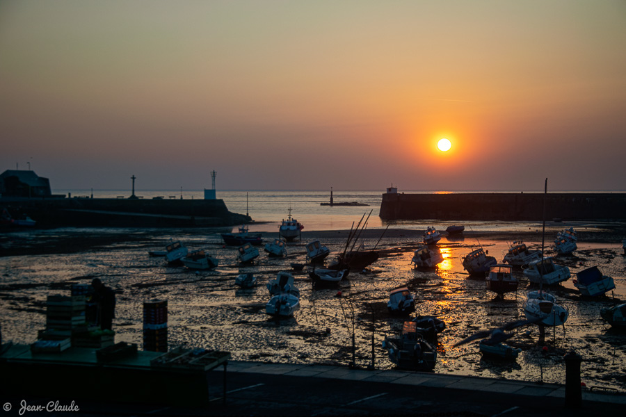 Barfleur - marée basse, 2019