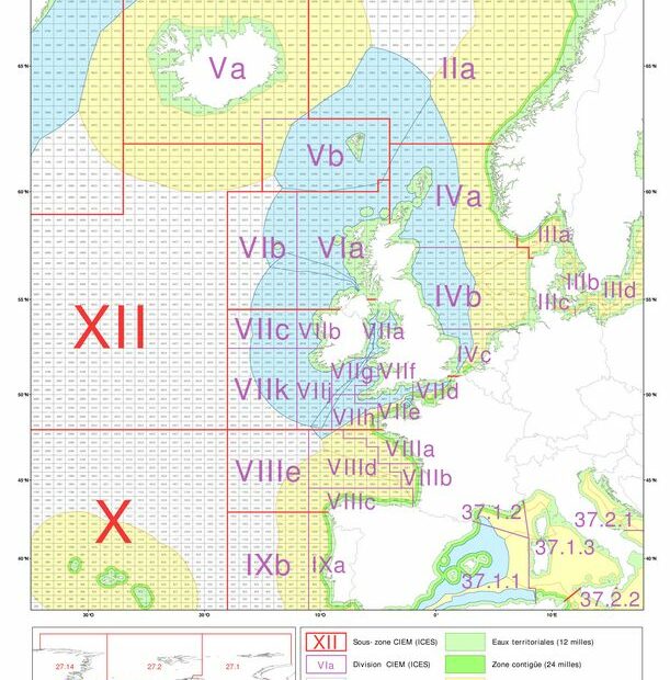 Zones réglementaires CIEM