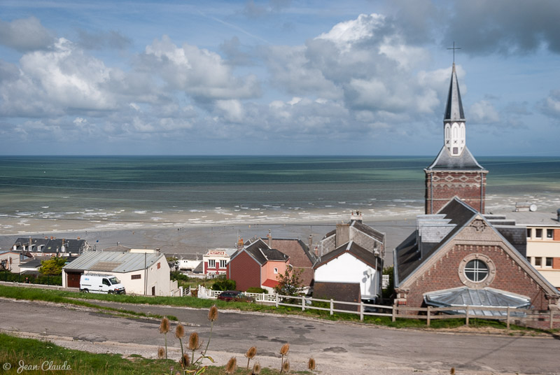 Vue générale sur Ault-Onival, 2012