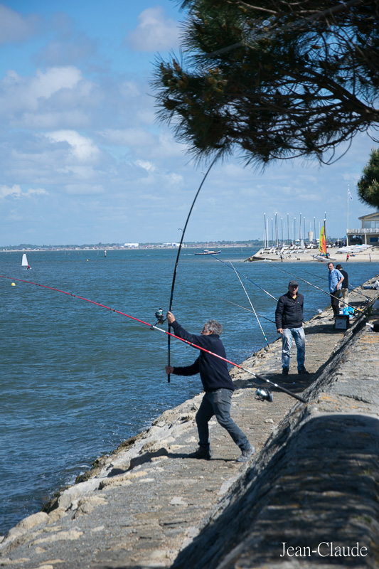 Pêcheurs en action à l’Aiguillon. - Arcachon, 2017