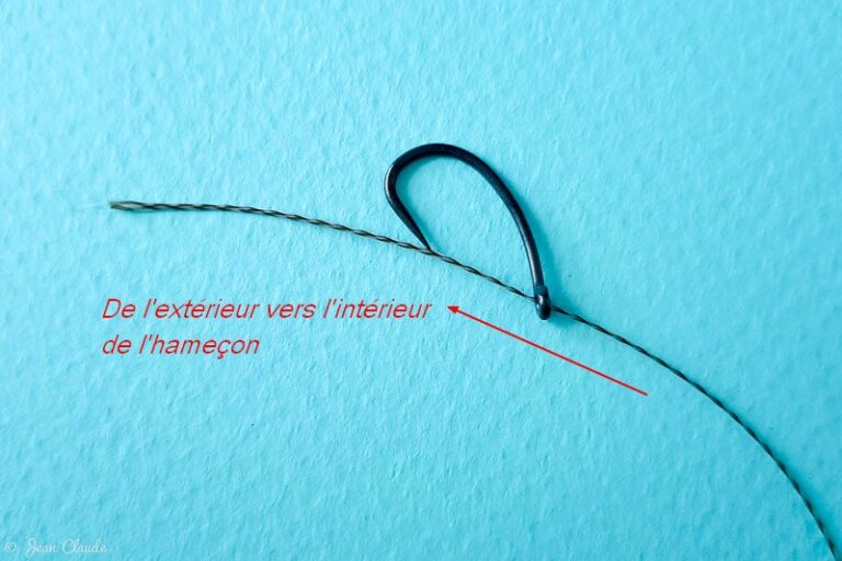 Montage au cheveu pour la pêche de la carpe