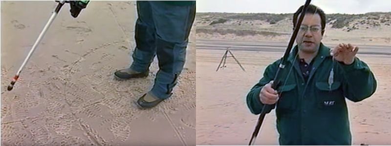 La position des pieds et le réglage de la bannière