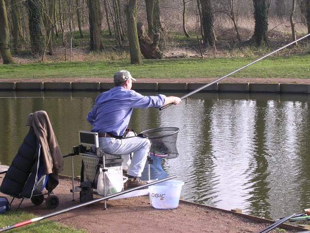 Action de pêche (photo Bernard)