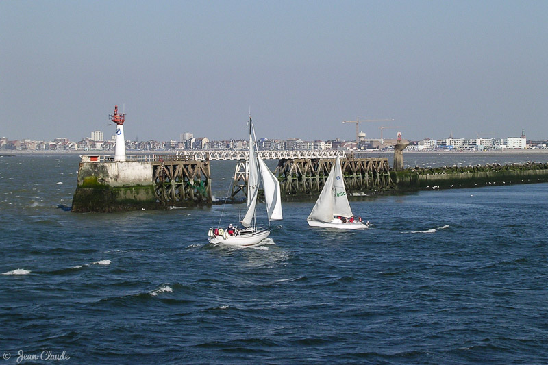 La jetée Est vue du Braek