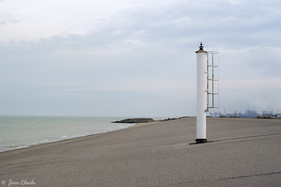 Feu le long de la digue du Braek (côté Mardyck), 2006