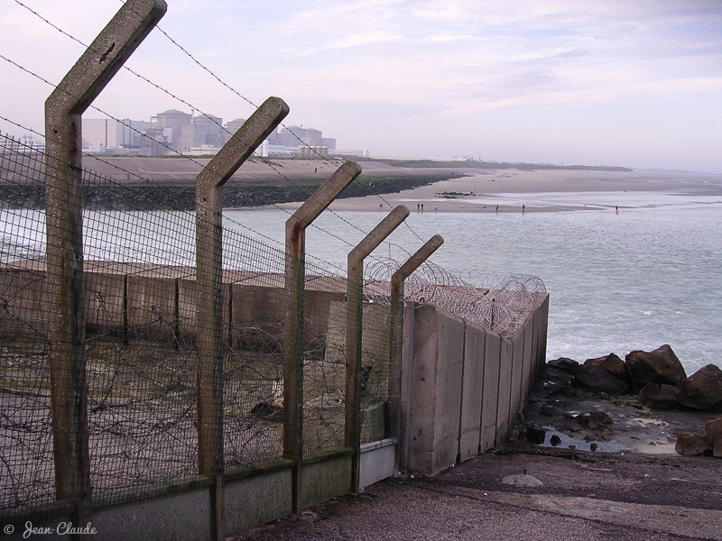 Les grillages à la centrale nucléaire de Gravelines, 2006