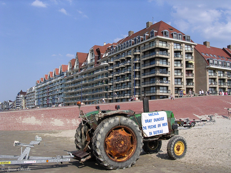 Tracteur de mise en eau, Bray-Dunes, 2008