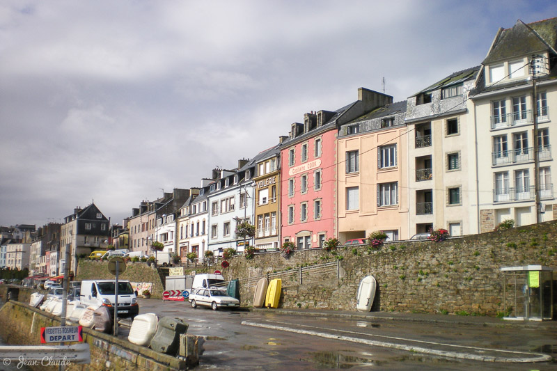 Vue sur le port du Rosmeur. - Douarnenez, 2008