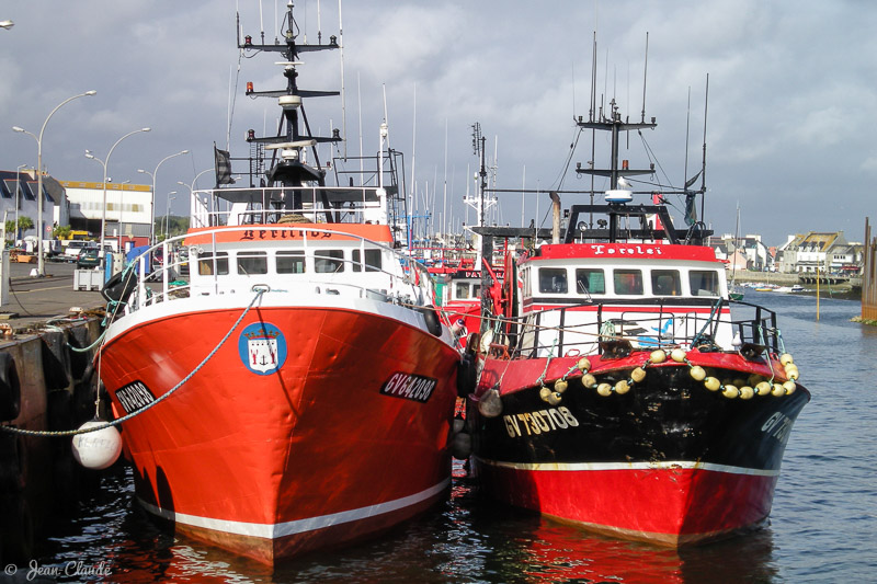 Bateaux de pêche au Guilvinec, 2008