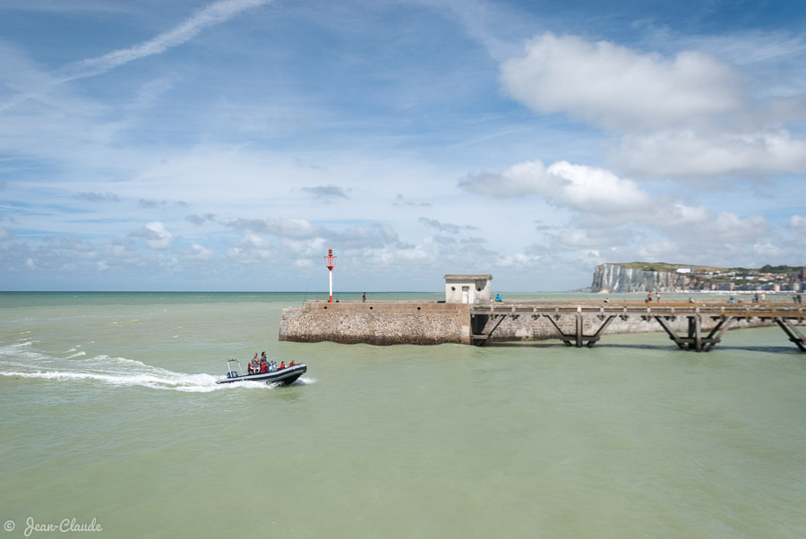 La jetée Est du Tréport