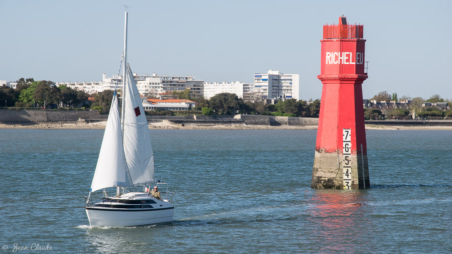 Le feu Richelieu aux abords de la Rochelle