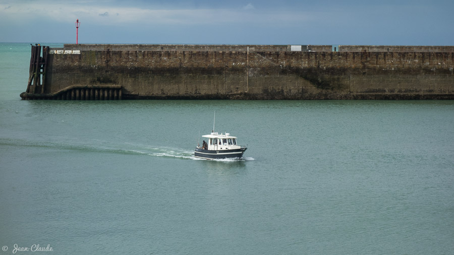 La jetée Est de Dieppe