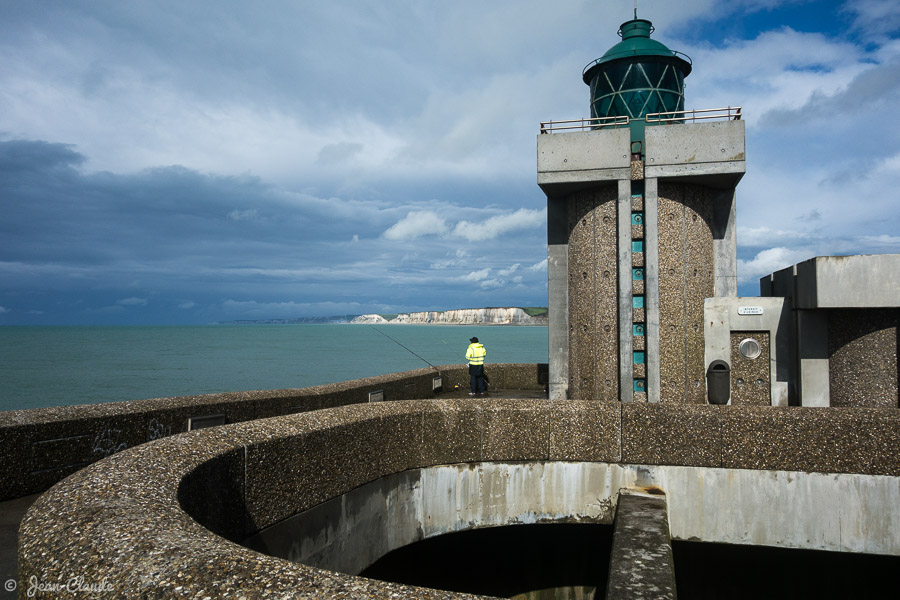 Feu de la jetée Ouest à Dieppe