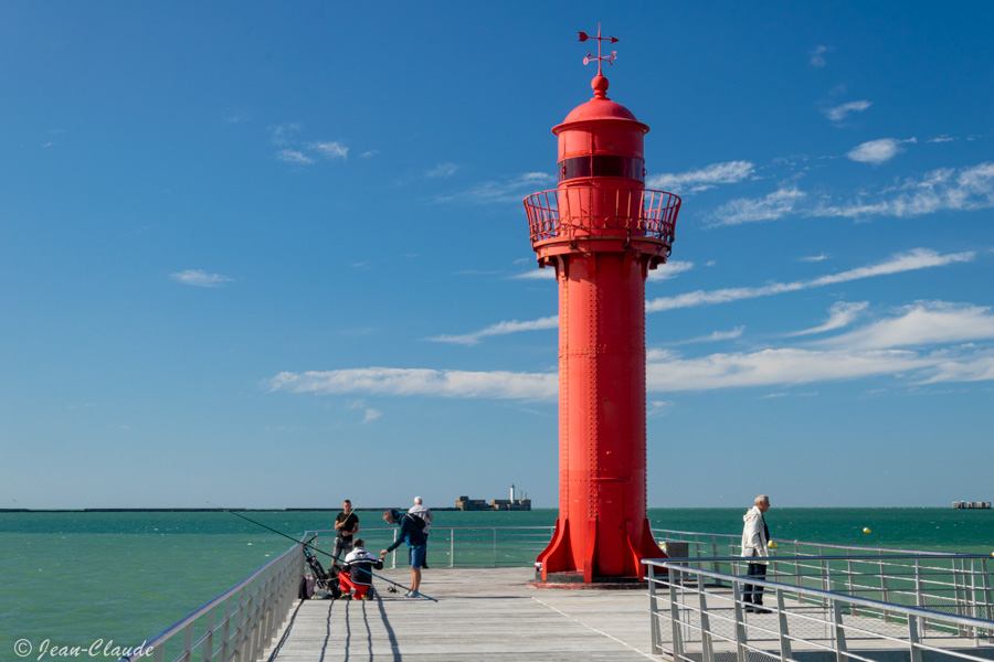 Feu de la jetée Nord-Est de Boulogne-sur-Mer, 2019