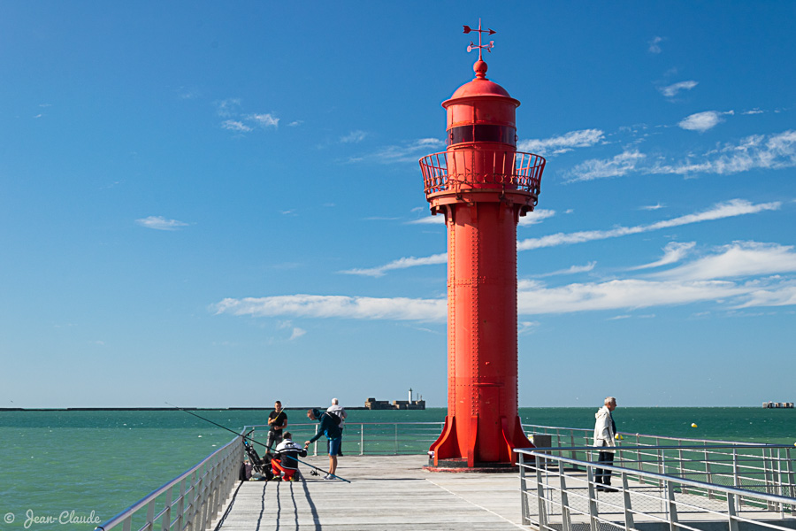 Feu de la jetée Nord-Est de Boulogne-sur-Mer, 2019