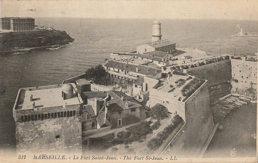 312 MARSEILLE. - Le Fort Saint-Jean. - The Fort St-Jean. - LL