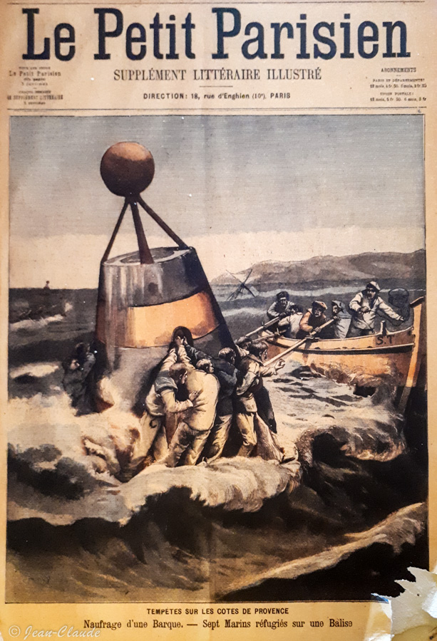 Tempête sur les côtes de Provence - La Rabiou Musée d'Histoire Maritime Saint-Tropez, 2022