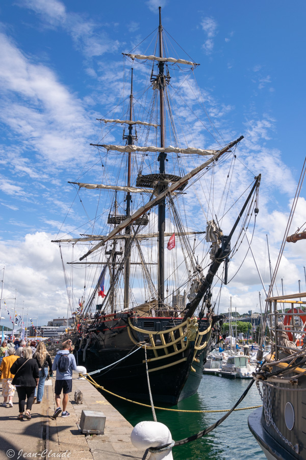 La proue de l'Etoile du Roy