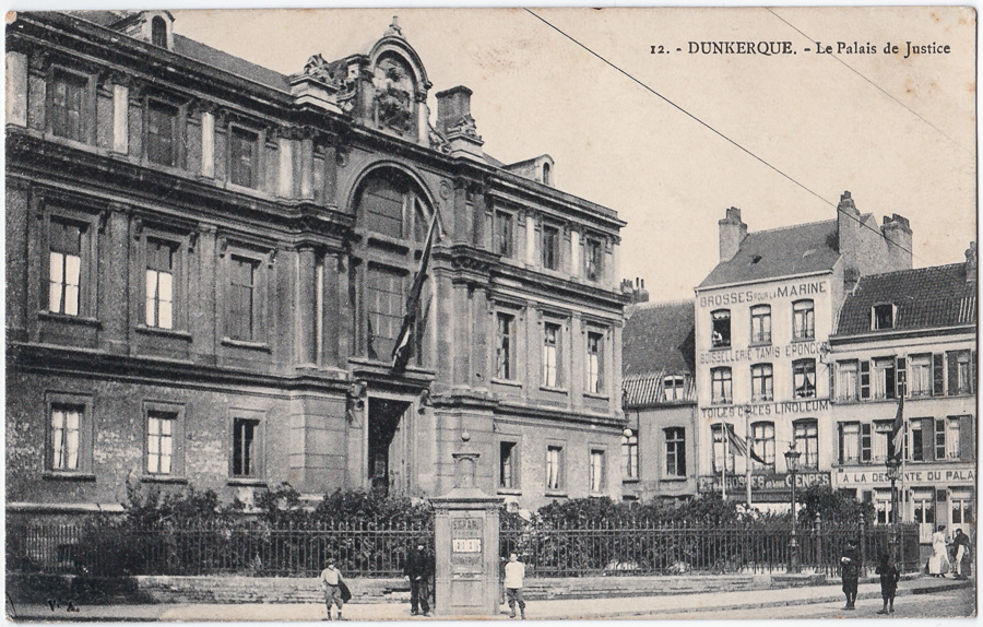 12. - DUNKERQUE. - Le Palais de Justice - VA.