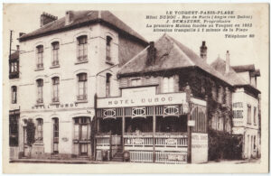 Le Touquet-Paris-Plage Hôtel Duboc - Rue de Paris (angle rue Duboc). J.Demazure, propriétaire - La première Maison fondée au Touquet en 1882 Situation tranquille à 1 minute de la plage. - F.Gambier, photo édit. Etaples
