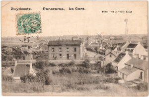 Zuydcoote. Panorama. La Gare. - Phototypie A. Touly, Lille