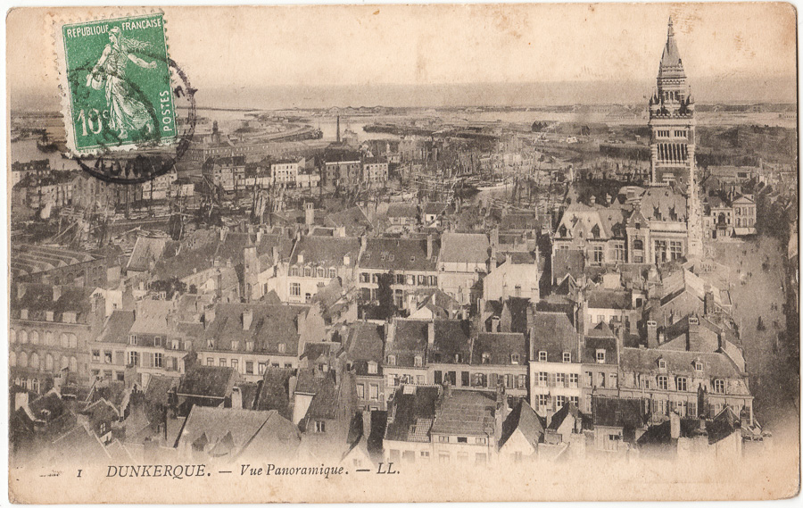 I DUNKERQUE.- Vue Panoramique.-LL.