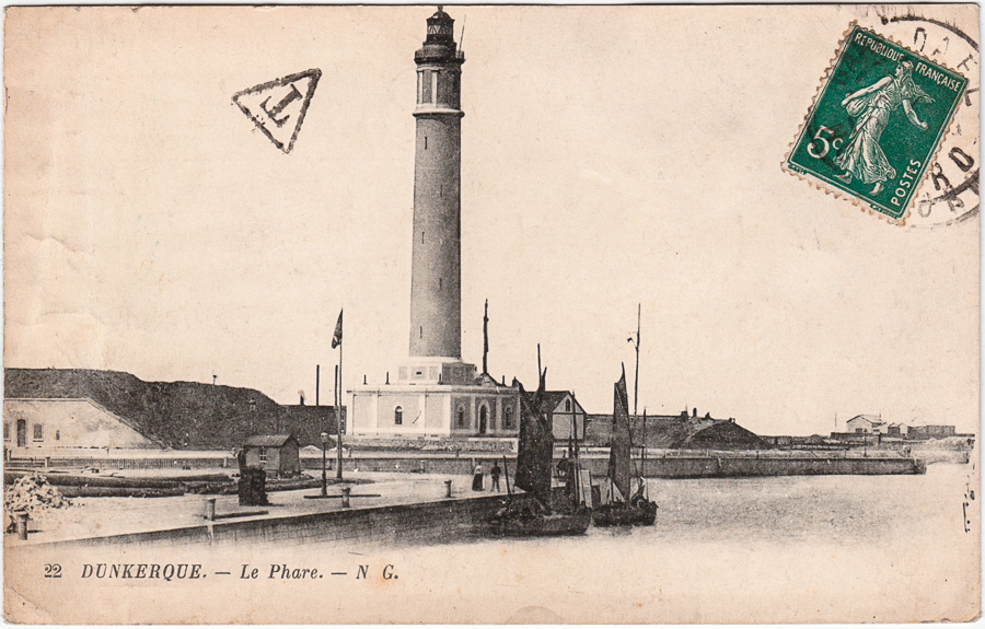 22 DUNKERQUE. - Le Phare. - NG. (1927)