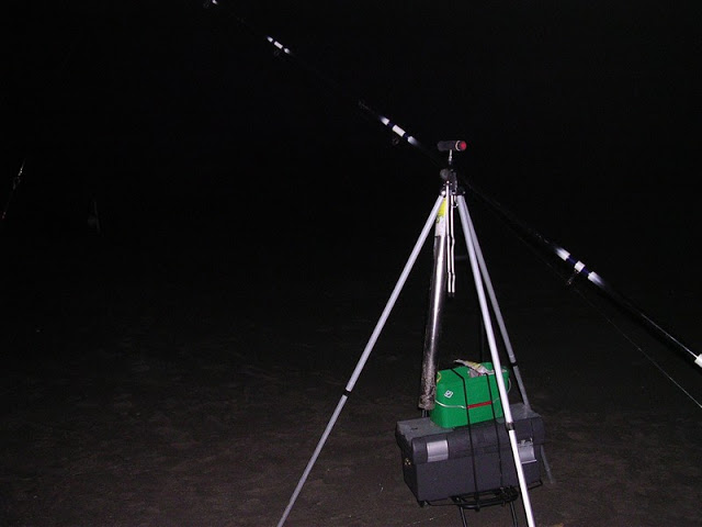 Surfcasting de nuit à Leffrinckouque