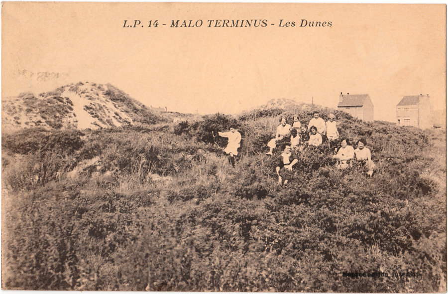L.P.14 - MAMO TERMINUS - Les Dunes - Lucien Pollet Editeur, cachet de la poste 1938.