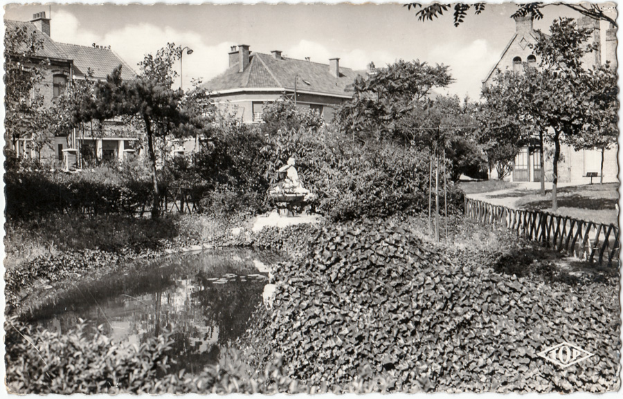 401 - MALO-les-BAINS (Nord) Parc Malo - Edi. J. TOP, cachet de la poste 1959.