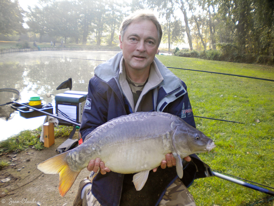 Une carpe de 7,5 kg
