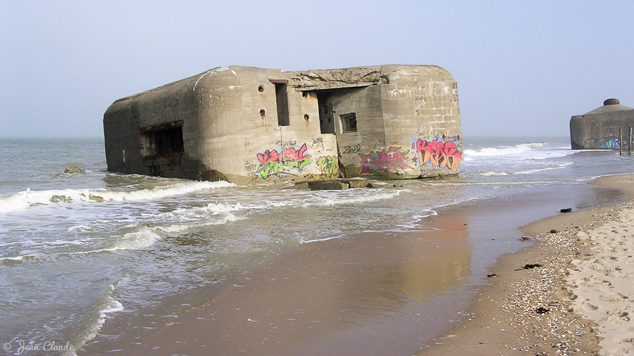 L’un des blockhaus à Oye-plage, 2010