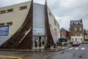 L'entrée du musée de la mer Estran à Dieppe, 2016