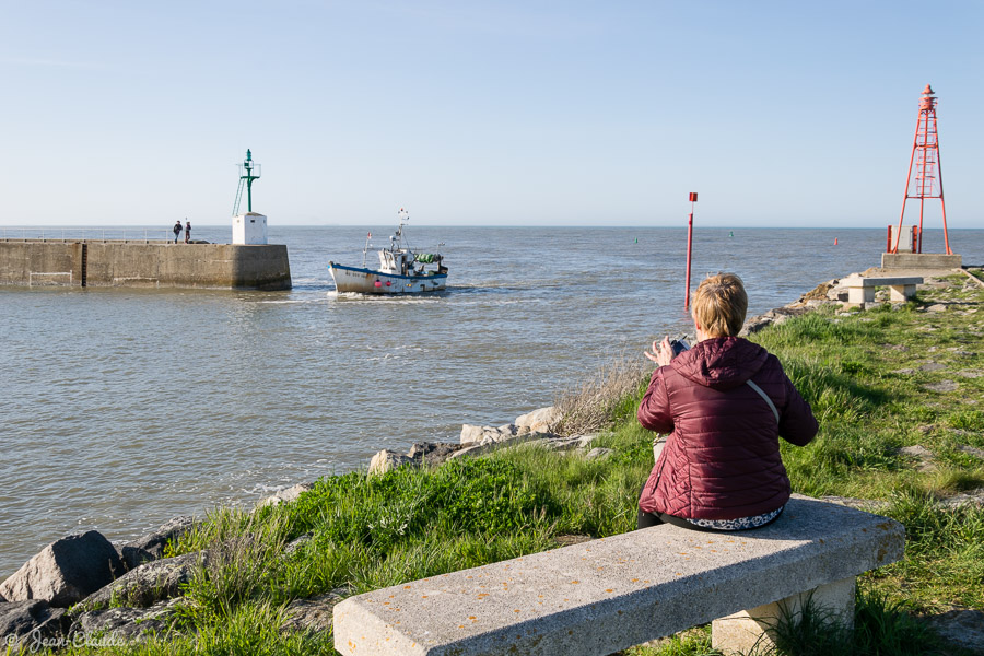 Chenal du Port de l'Herbaudière (Ile de Noirmoutier en Vendée)