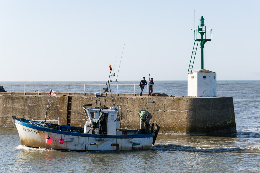 La Jetée Ouest du Port de l'Herbaudière - Noirmoutier (Pays de la Loire)