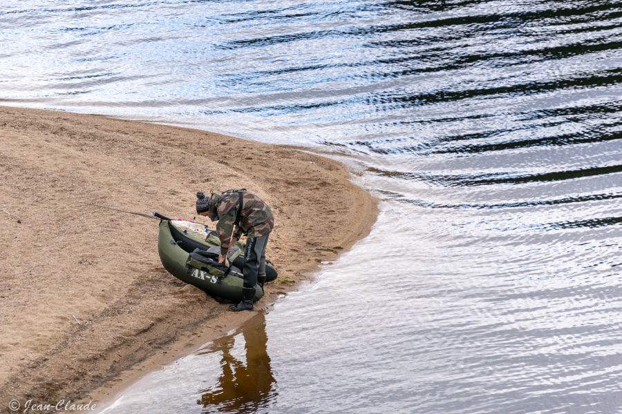 Pêche au Float Tube - Lac du Charpal en lozère, 2020