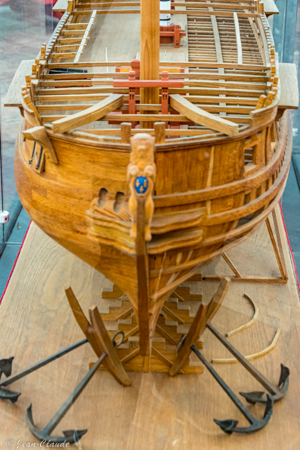 Maquette de l'Hermione