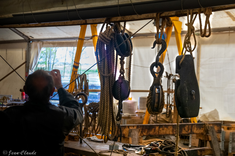 L'atelier des gréements