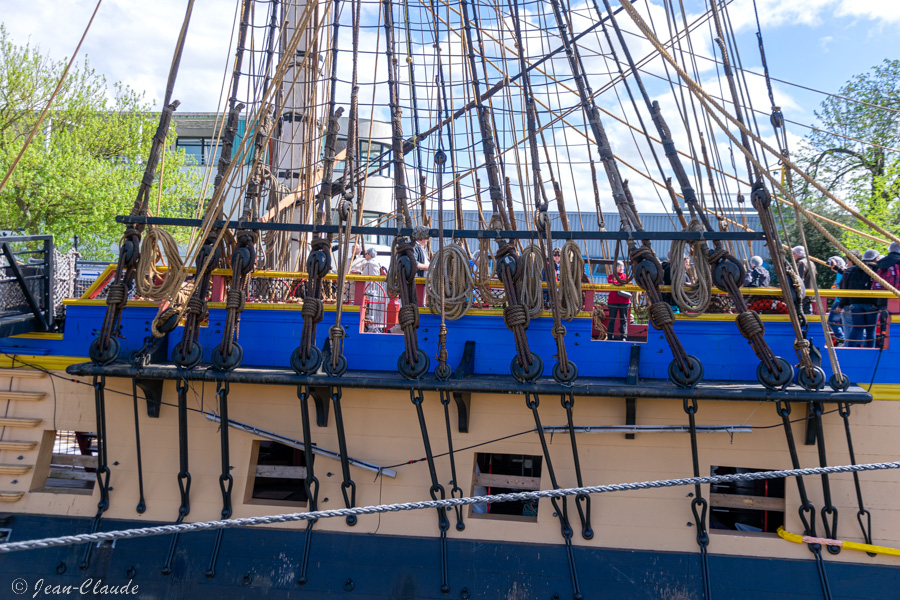 L'Hermione en construction, 2014